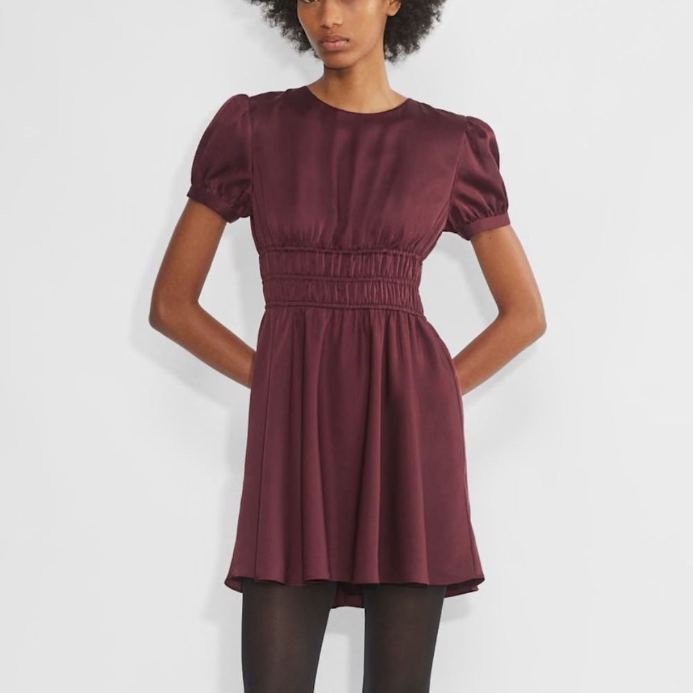 Sunday Best Anderson Satin Dress - L